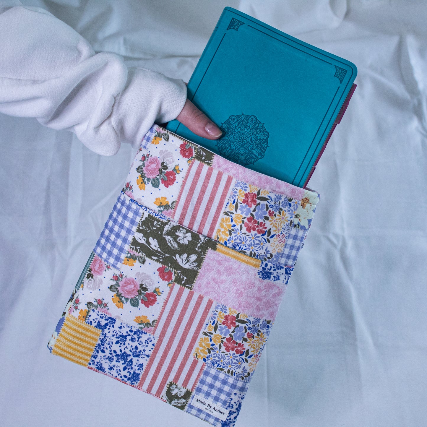 Book Sleeve- Berry and Cherry Mix