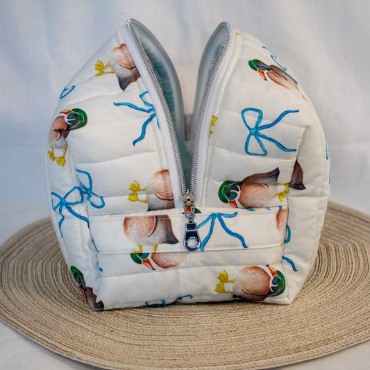 Wood Duck Bluebell Everyday Puff Pouch