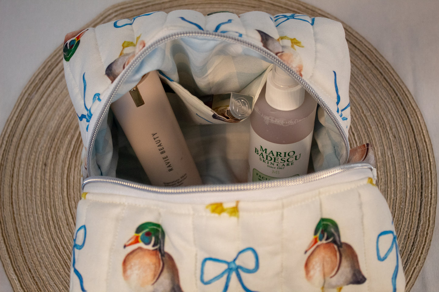 Wood Duck Bluebell Everyday Puff Pouch