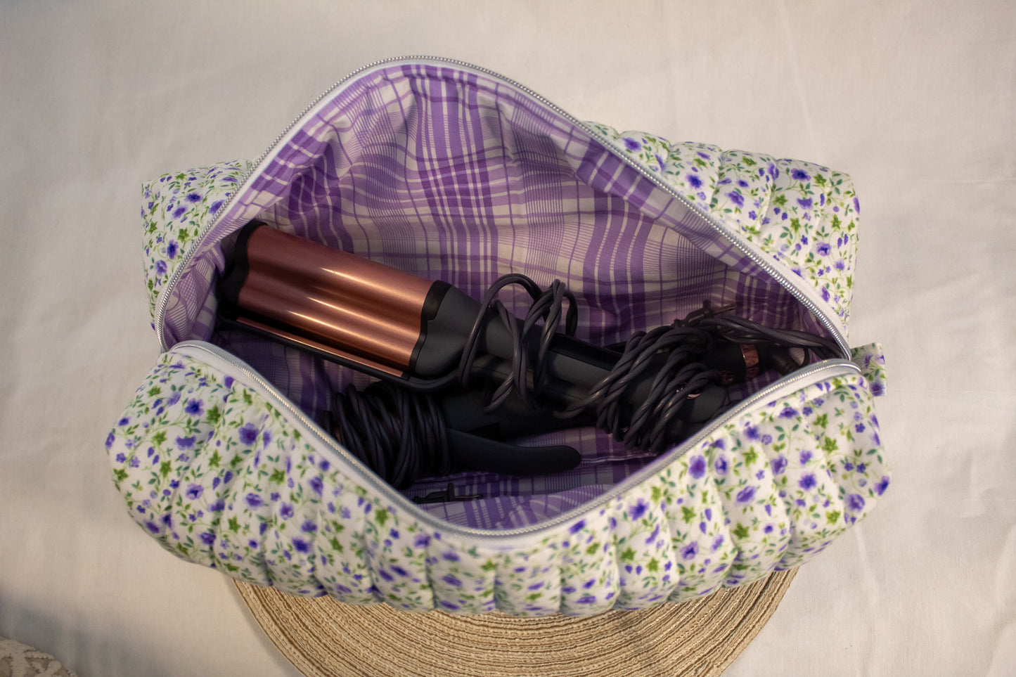 Violet Hair Tool Bag