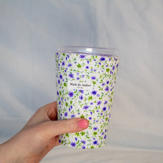 Violet Cup Cozies