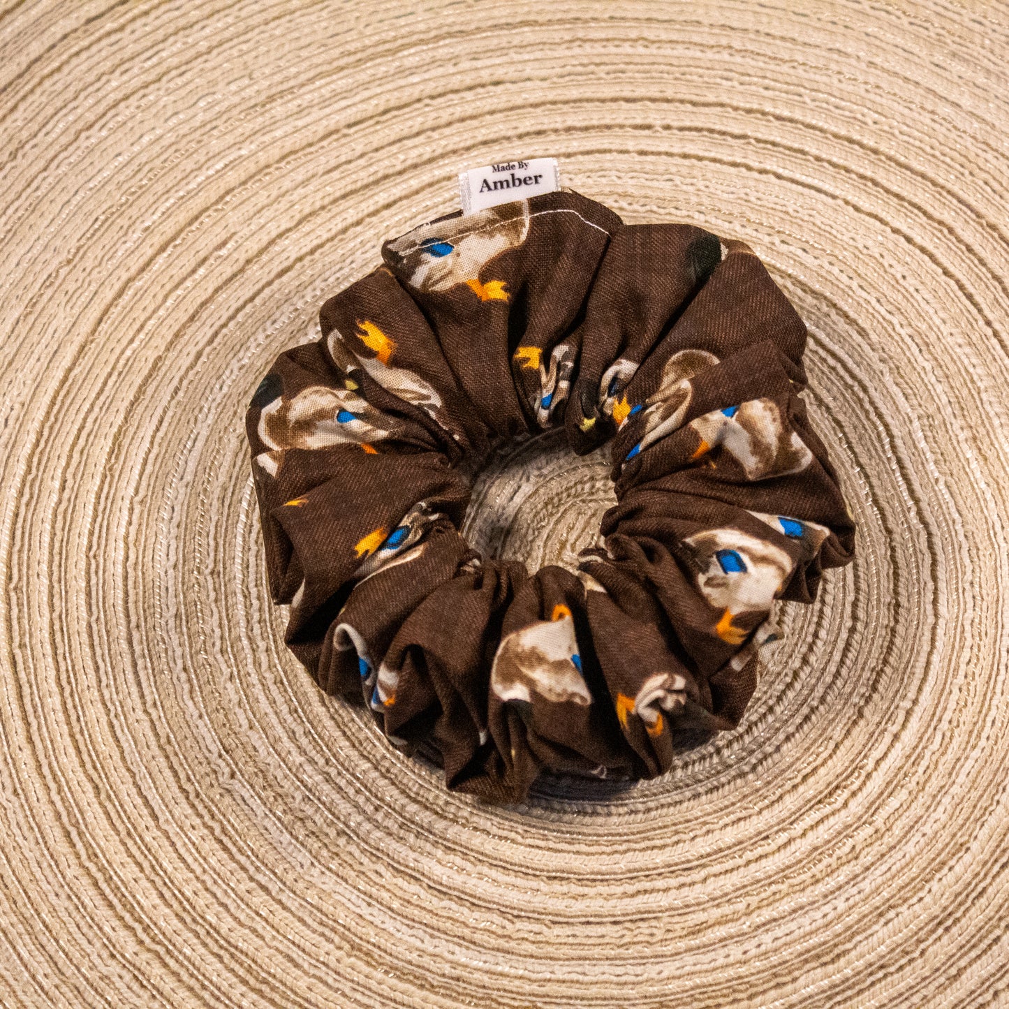 Mallard Duck Scrunchie