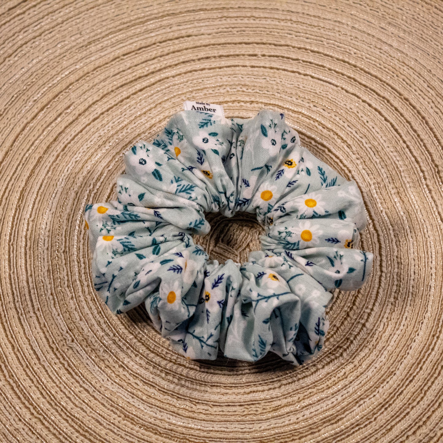 Daisy Meadow Scrunchie