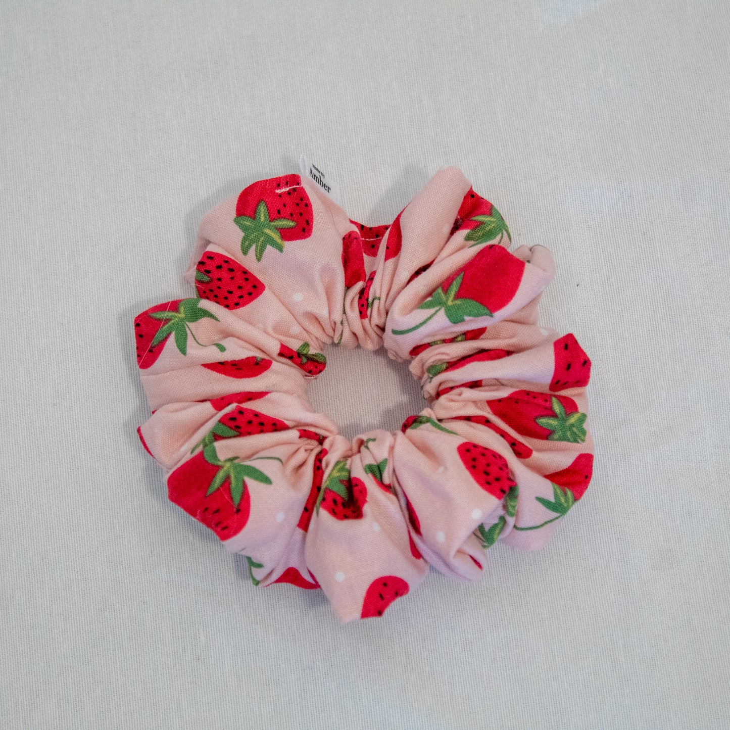 Strawberry Scrunchie
