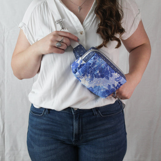 Blue Fanny Belt Bag