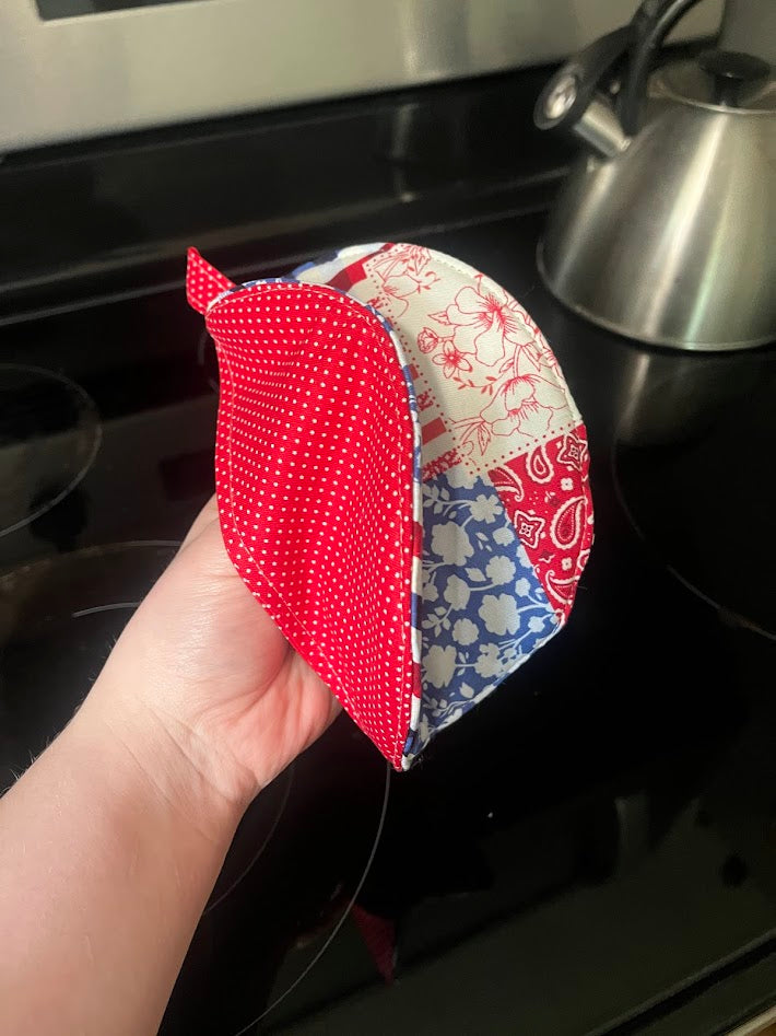 Patriot Circle Pot Holder