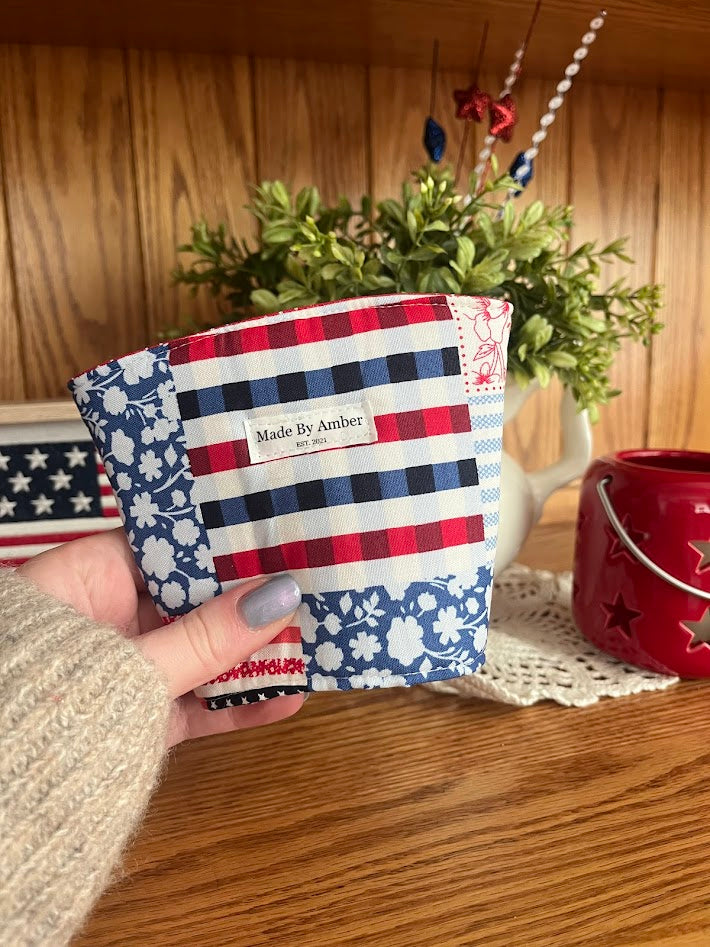 Red, White & Blue Cozies